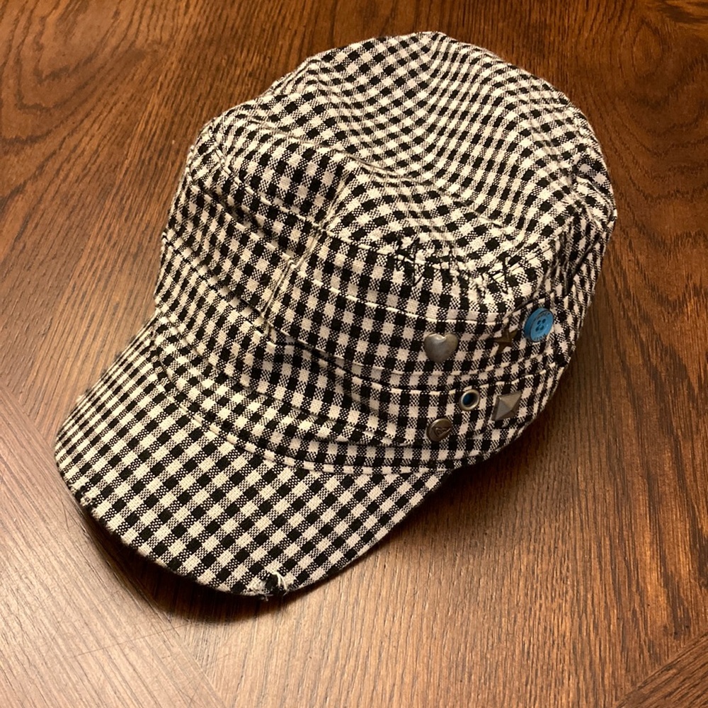 Roxy Checkered Hat - image 1